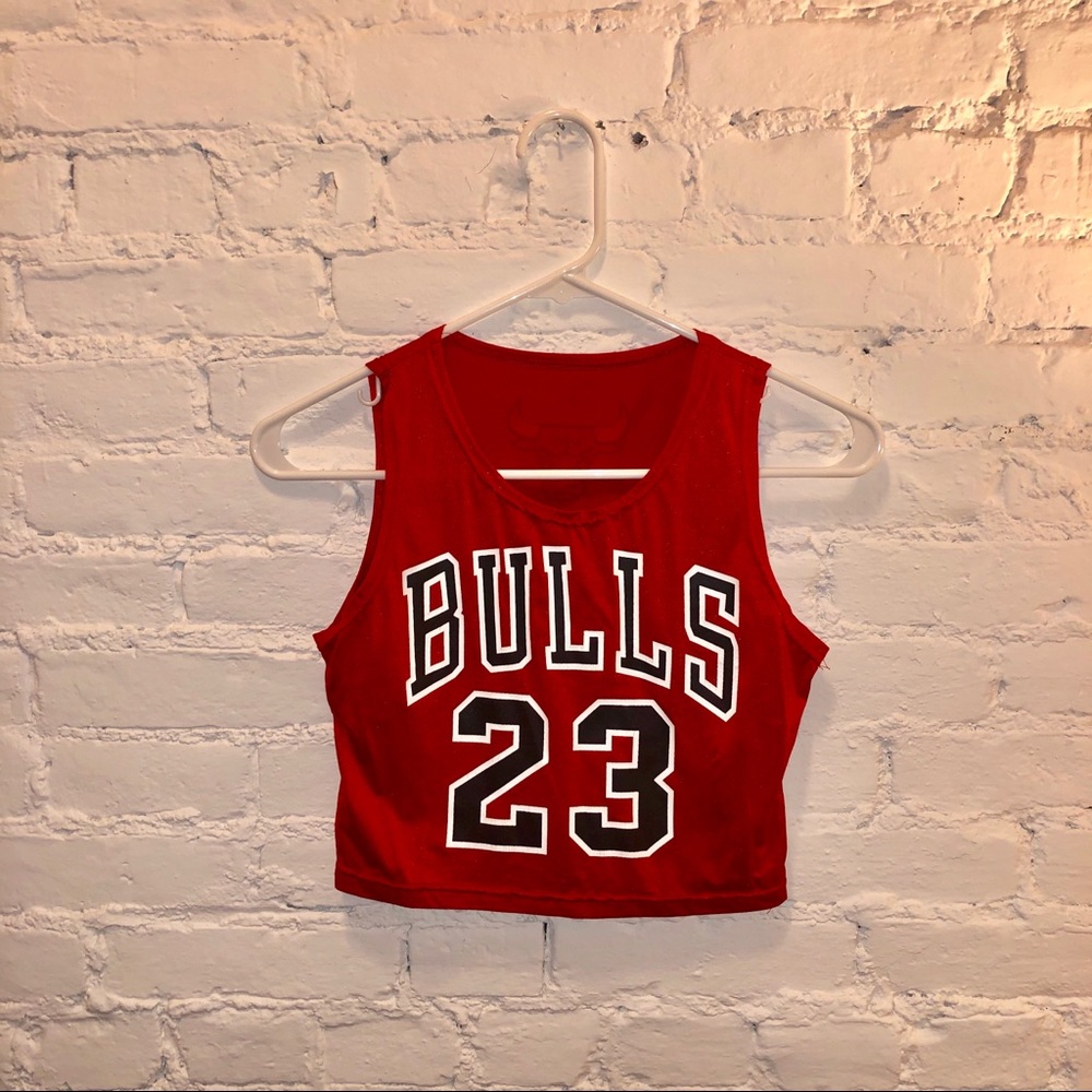 Chicago Bulls Crop Jersey